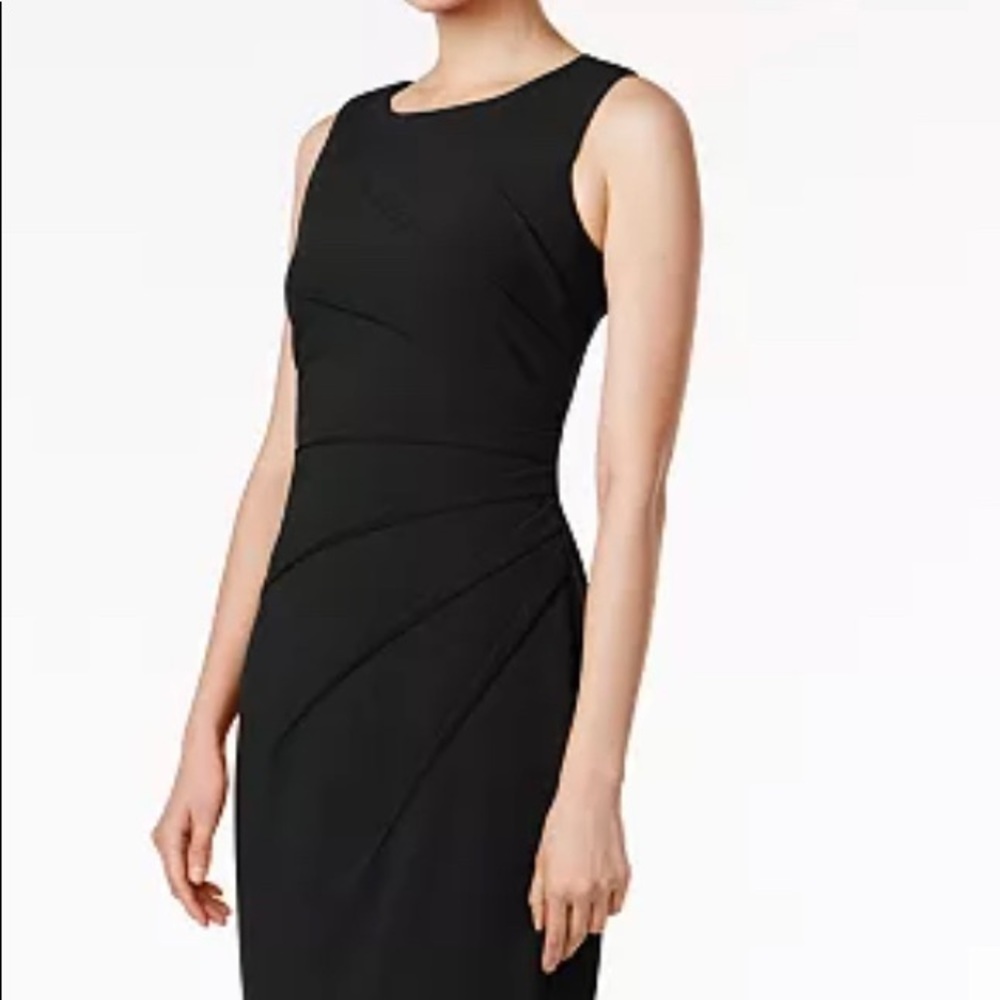 NWT Calvin Klein Sideburst Sheath Dress